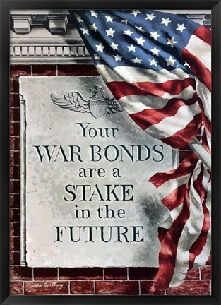 Framed Your War Bonds Print