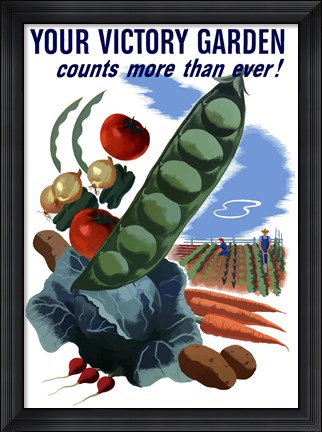 Framed Your Victory Garden Print