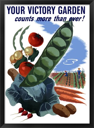 Framed Your Victory Garden Print