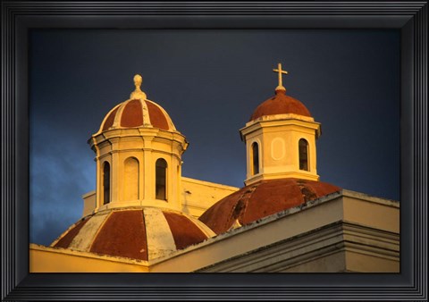 Framed Catedral De San Juan, Old San Juan, Puerto Rico Print
