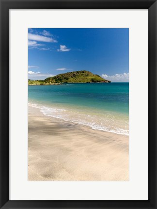 Framed Cockleshell Bay, St Kitts, Caribbean Print