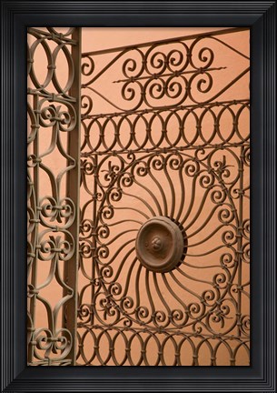 Framed Puerto Rico, Ponce, Colonial architecture Print