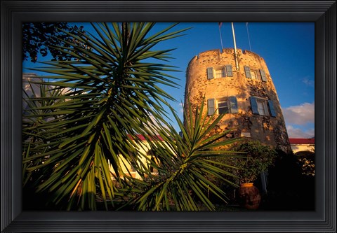 Framed Bluebeard&#39;s Castle, St Thomas, Caribbean Print