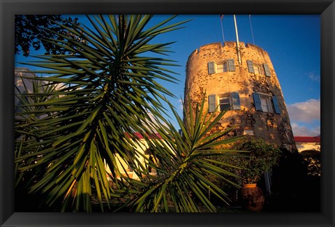 Framed Bluebeard&#39;s Castle, St Thomas, Caribbean Print