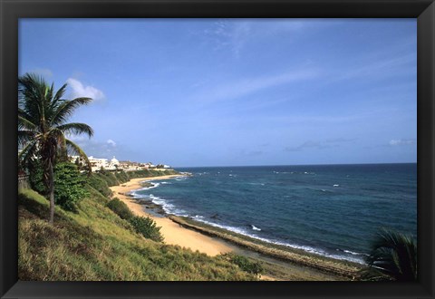 Framed El Morro, Old San Juan, Puerto Rico Print