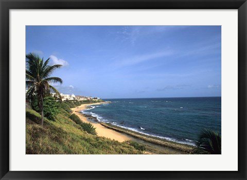 Framed El Morro, Old San Juan, Puerto Rico Print