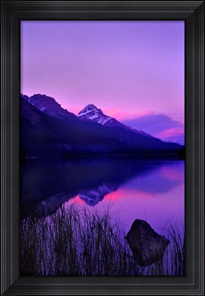 Framed Moraine Lake, Banff National Park, Alberta, Canada Print