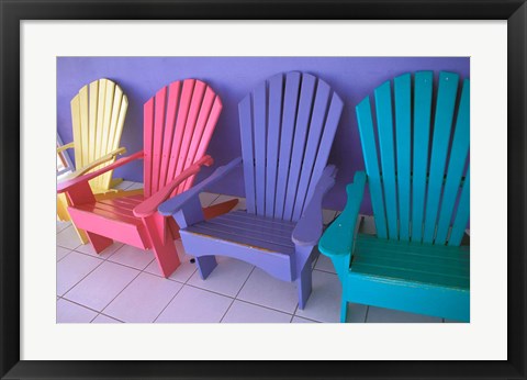 Framed Caribbean, Cayman Islands, Grand Cayman Print