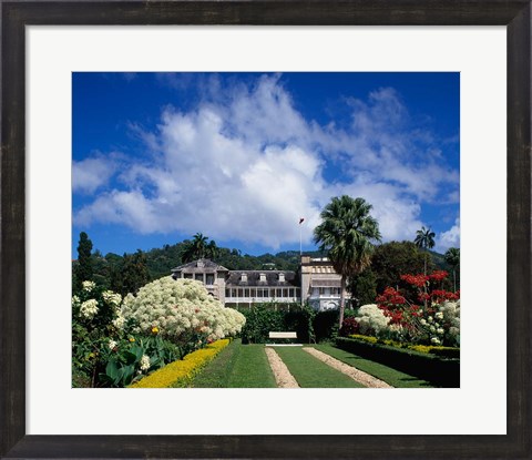 Framed St James, Port of Spain, Trinidad, Caribbean Print