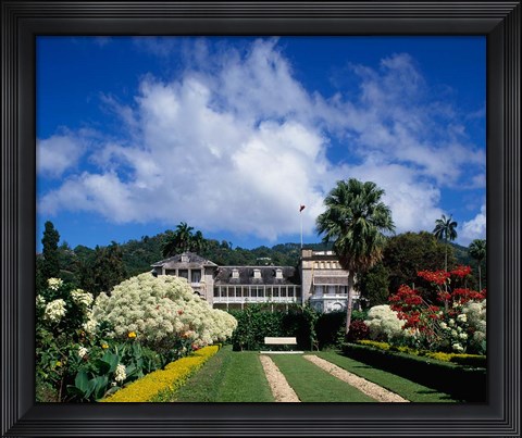 Framed St James, Port of Spain, Trinidad, Caribbean Print