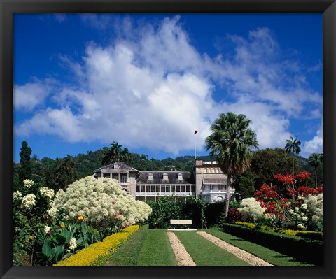 Framed St James, Port of Spain, Trinidad, Caribbean Print