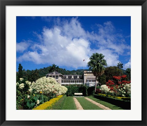 Framed St James, Port of Spain, Trinidad, Caribbean Print