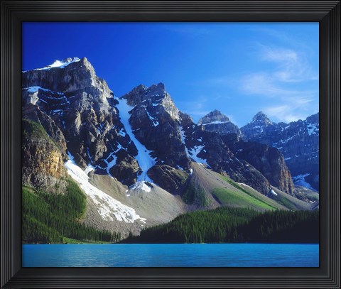 Framed Banff National Park, Moraine Lake, Alberta, Canada Print