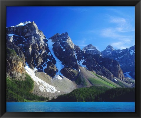 Framed Banff National Park, Moraine Lake, Alberta, Canada Print