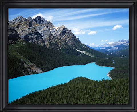 Framed Peyto Lake, Banff National Park, Alberta, Canada Print