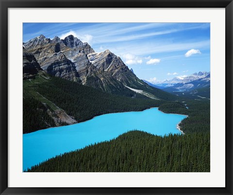 Framed Peyto Lake, Banff National Park, Alberta, Canada Print