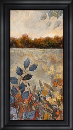 Framed Gilded Horizon I Print