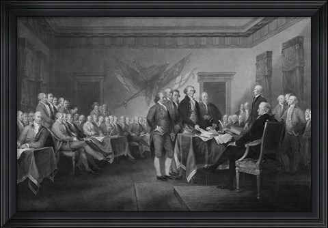 Framed Leaders of Congress Print