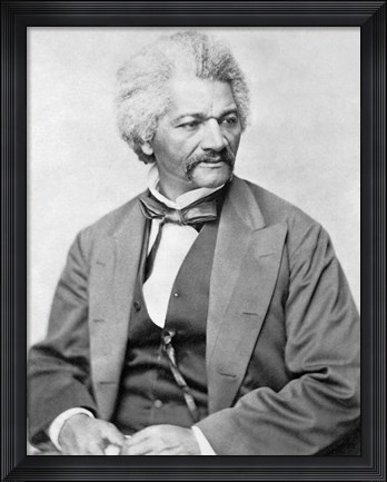 Framed Frederick Douglass (Vintage American Civil War) Print