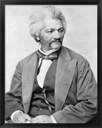 Framed Frederick Douglass (Vintage American Civil War) Print