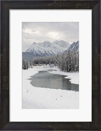 Framed Icefields Parkway, Jasper National Park, Alberta, Canada Print