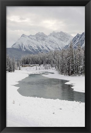 Framed Icefields Parkway, Jasper National Park, Alberta, Canada Print