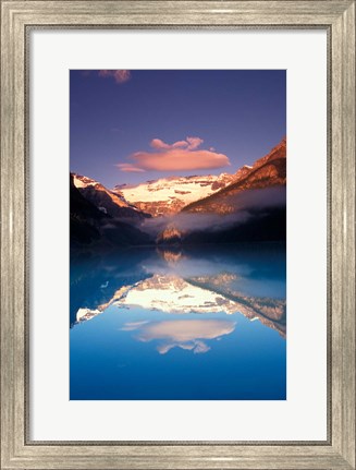 Framed Lake Louise Morning, Canada Print