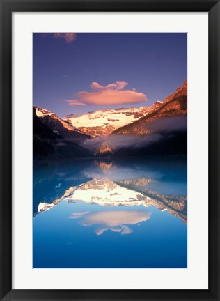 Framed Lake Louise Morning, Canada Print