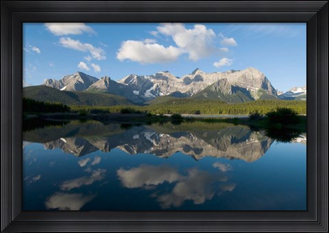 Framed Lower Kananaskis Lake, Peter Lougheed Park, Alberta Print