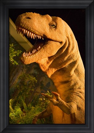 Framed Royal Tyrrell Museum of Palaeontology, Drumheller, Alberta, Canada Print