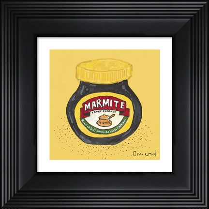 Framed Marmite Print