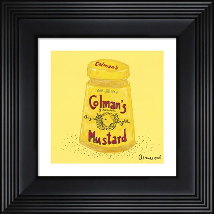 Framed Mustard Pot Print
