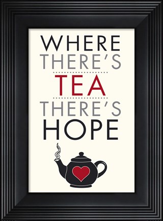 Framed Tea Time Print