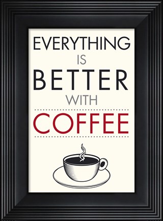 Framed Coffee Time Print
