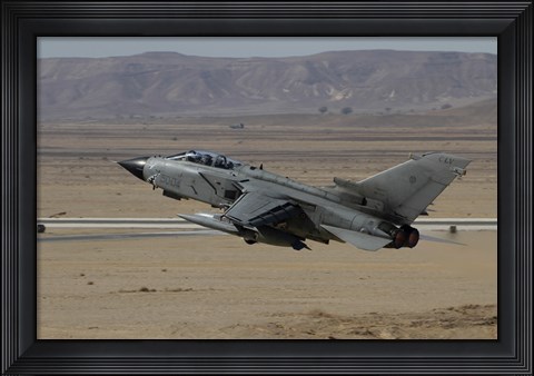 Framed Panavia Tornado of the Italian Air Force Print