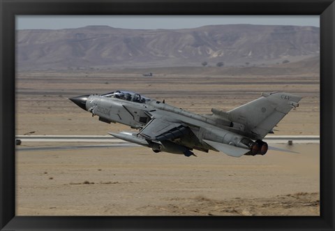 Framed Panavia Tornado of the Italian Air Force Print