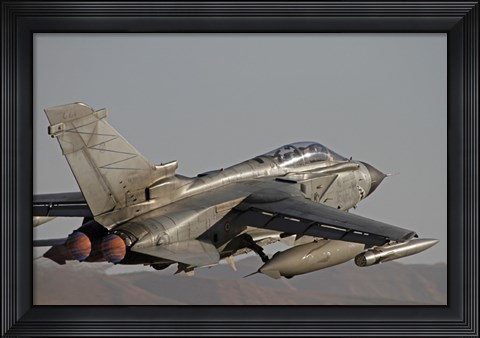 Framed Panavia Tornado taking off Print