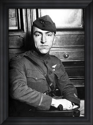 Framed Eddie Rickenbacker (digitally restored) Print