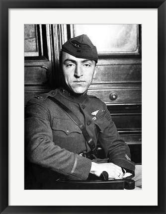 Framed Eddie Rickenbacker (digitally restored) Print