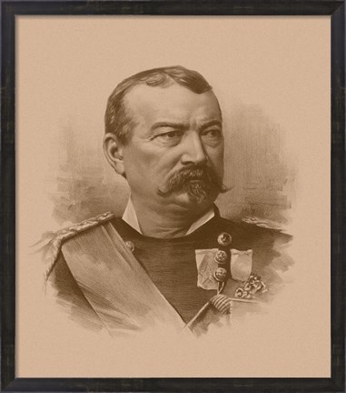 Framed General Philip Sheridan (Vintage Civil War) Print