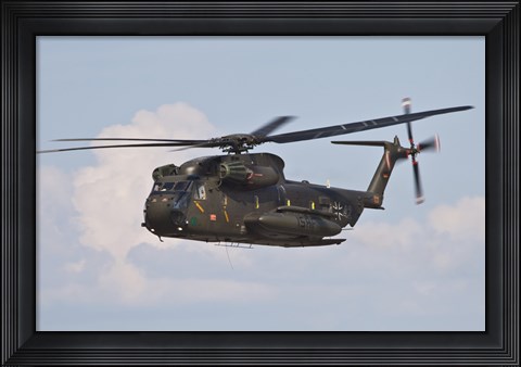 Framed CH-53GS of the German Army Print