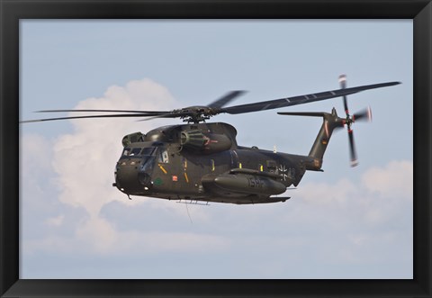 Framed CH-53GS of the German Army Print