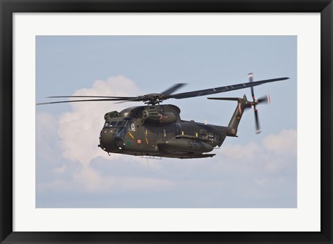 Framed CH-53GS of the German Army Print