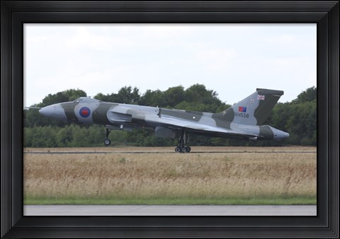 Framed Avro Vulcan Bomber of the Royal Air Force Print