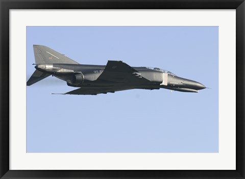 Framed F-4F Phantom of the German Air Force in flight Print