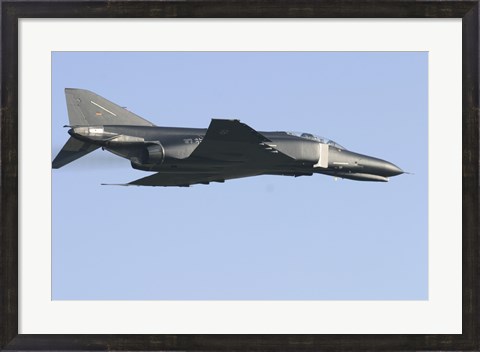 Framed F-4F Phantom of the German Air Force in flight Print