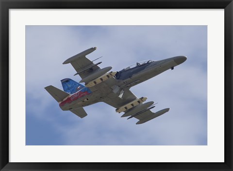 Framed Czech Air Force Aero L-159T Advanced Light Combat Aircraft Print