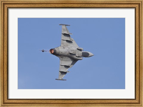 Framed Hungarian Air Force Saab JAS-39 Gripen Print
