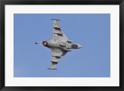 Framed Hungarian Air Force Saab JAS-39 Gripen Print