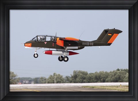 Framed Rare OV-10 Bronco in German Air Force Markings Print